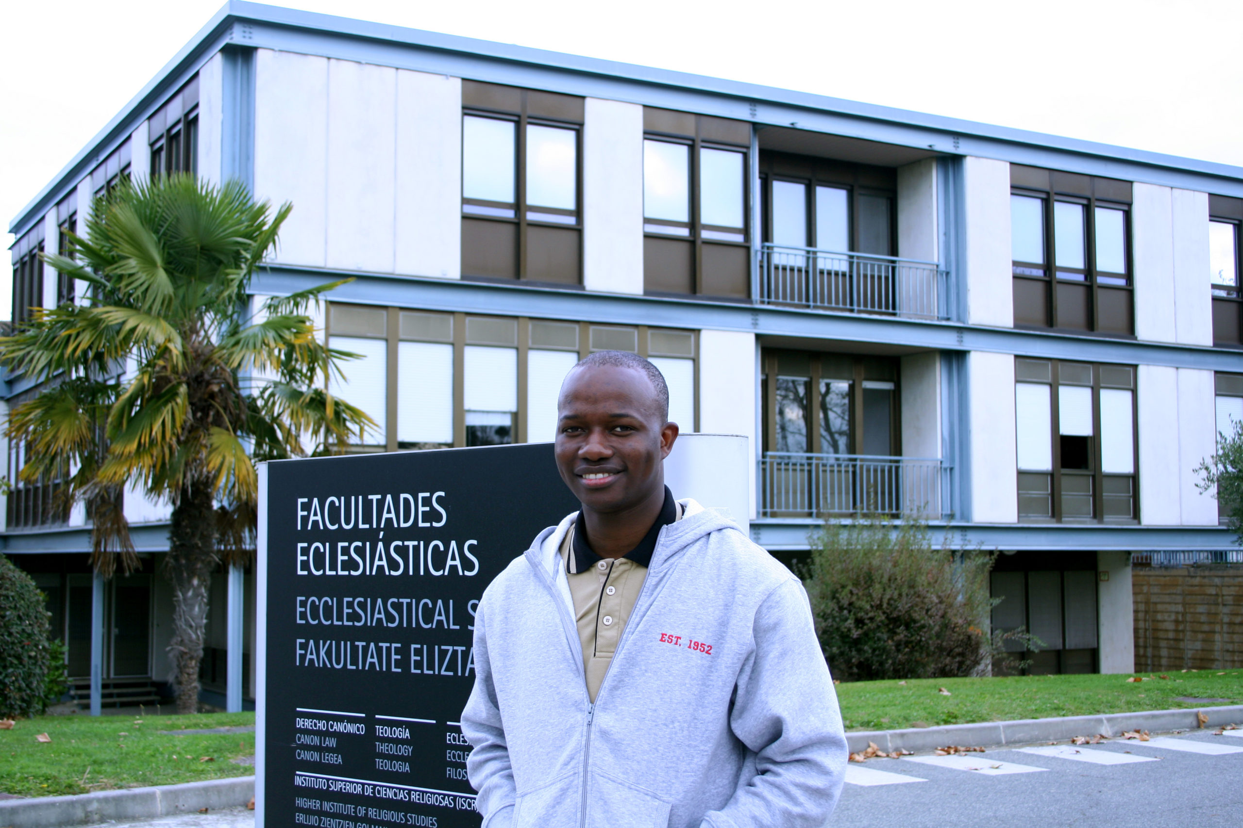 Timothy Katende, séminariste ougandais. 