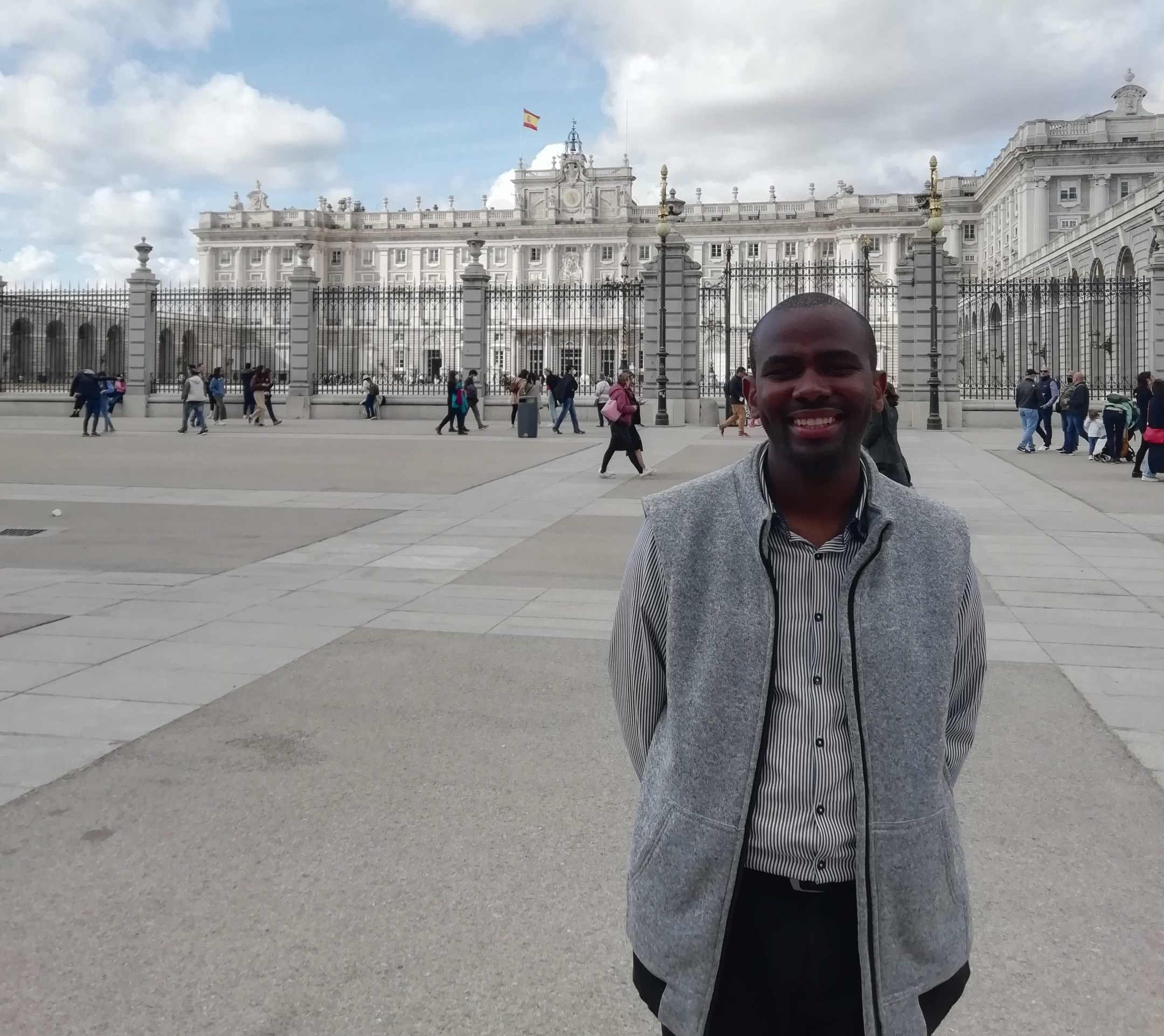 Lungelo, seminarista de Sudáfrica.