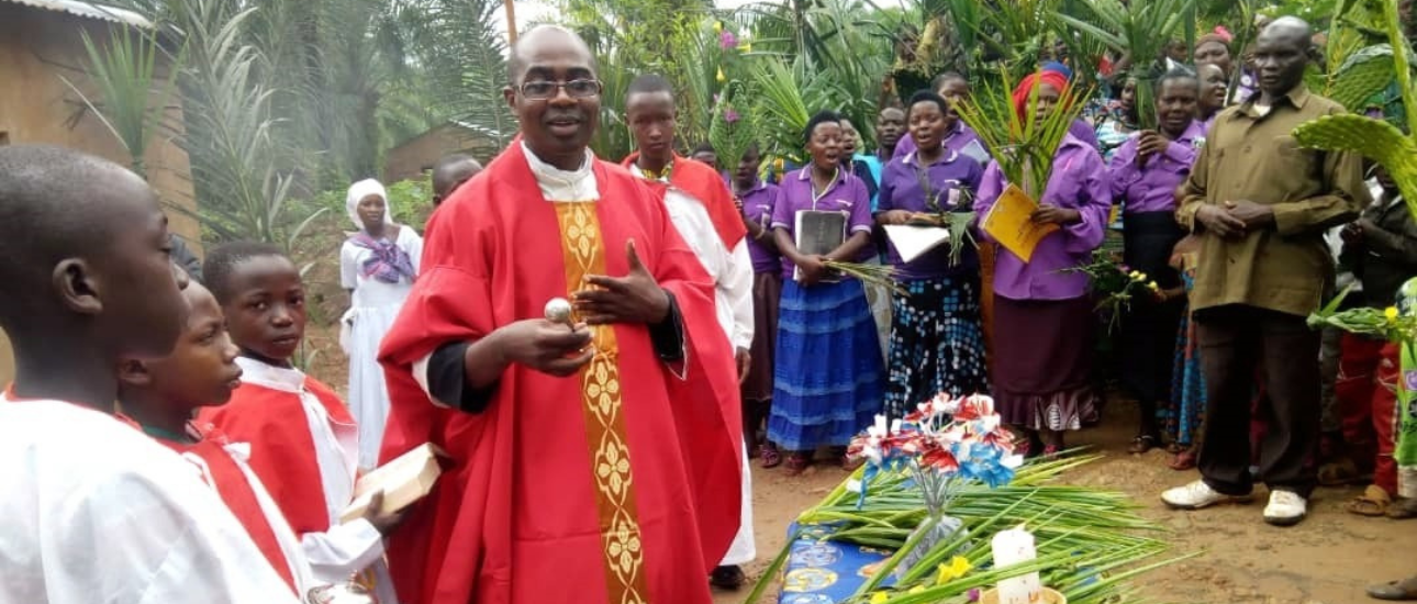 Visita Pastoral do Padre Evarist Guzuye, Chanceler da Diocese de Kigoma (Tanzânia)