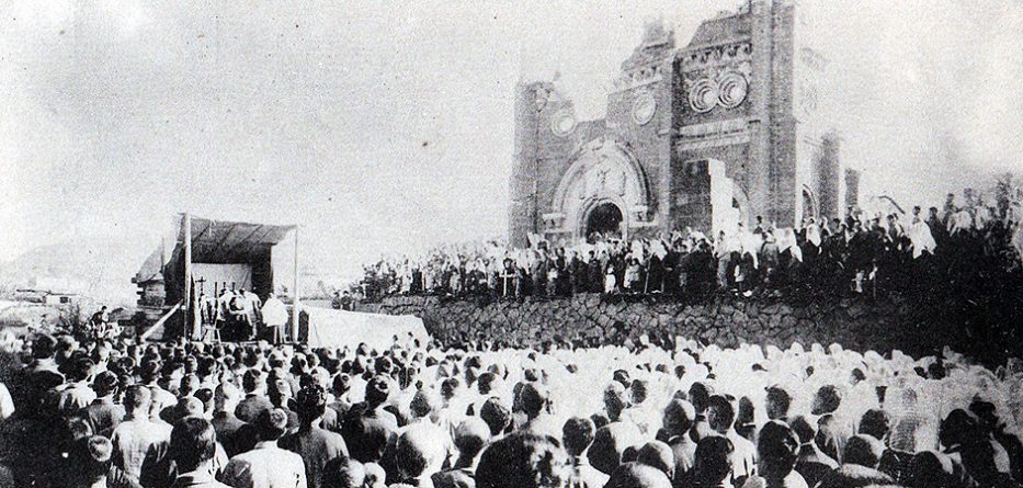 Servizio commemorativo Cattedrale cattolica romana di Urakami 1