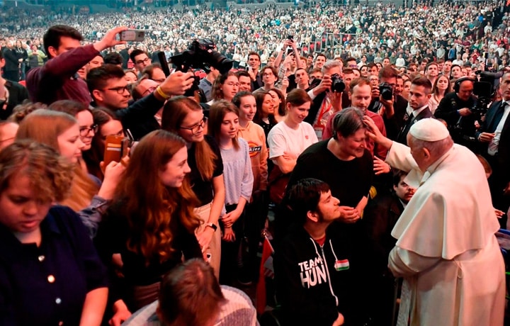 papst franziskus an junge leute