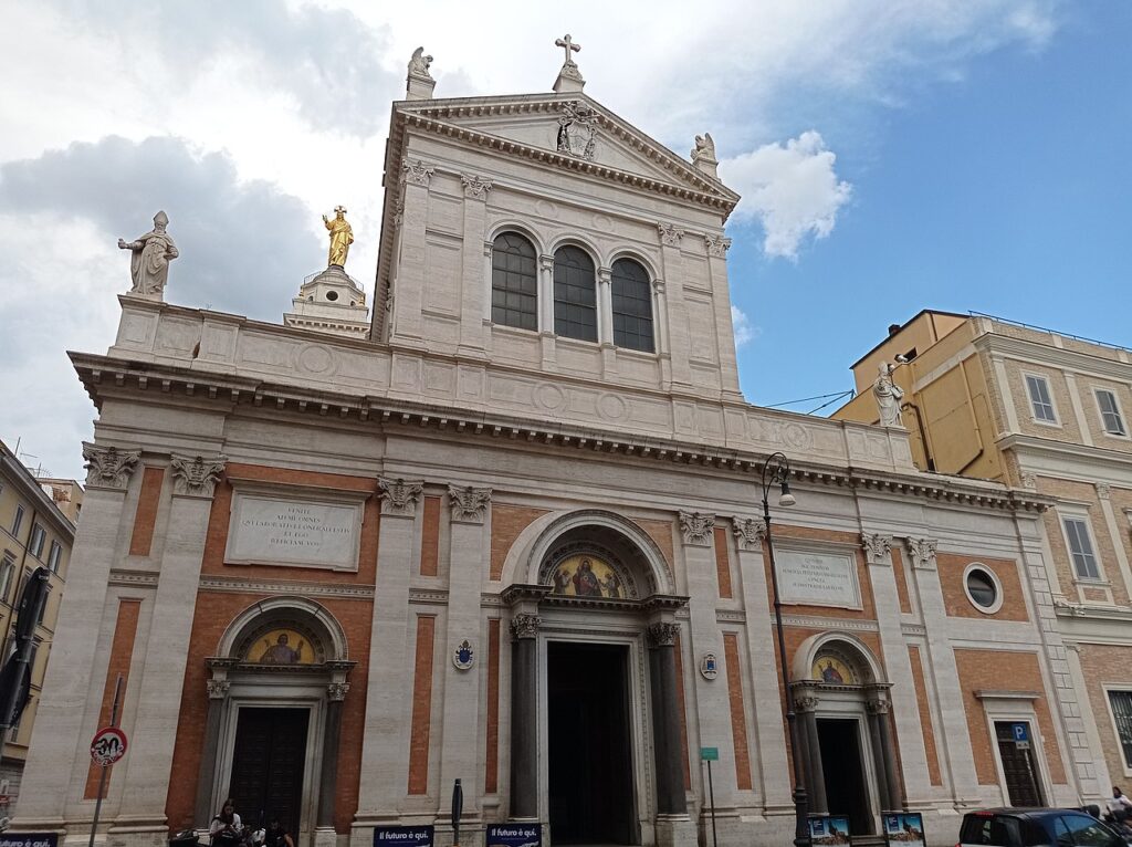 église du sacré cœur de jésus à Rome