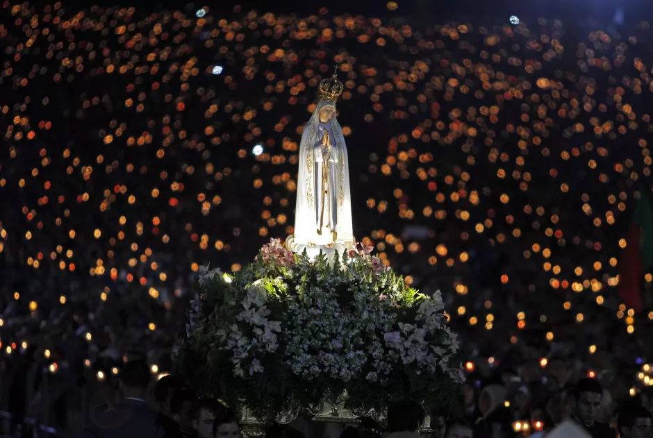 santuario virgen fatima velas