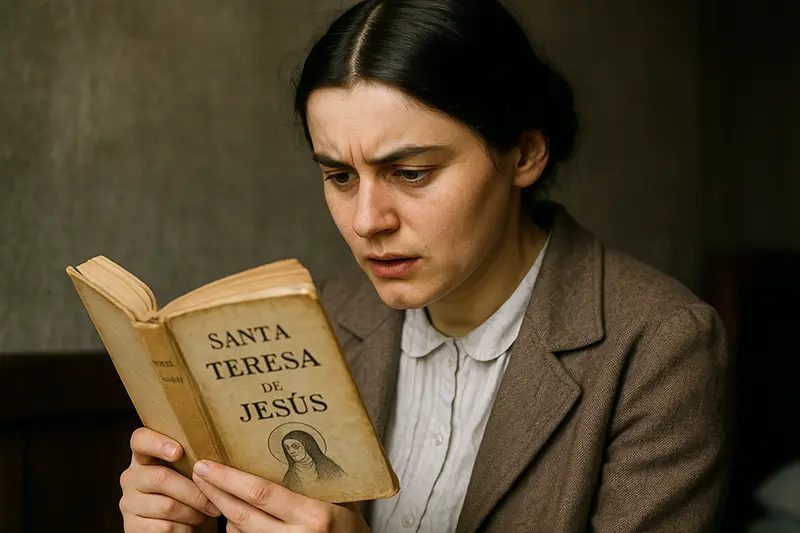 Edith Steinová čte autobiografii svaté Terezie od Ježíše Krista
