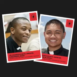 Pon cara a tu donativo, comparte la sonrisa de Dios en la Tierra, los sacerdotes