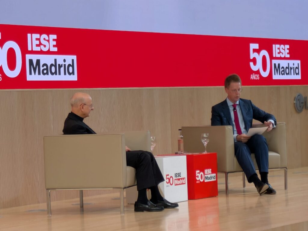 Окарис 50-летие IESE Мадрид речь работа2